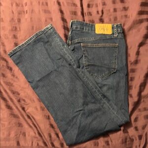Izod Men's Straight Fit Denim Jeans 34/32